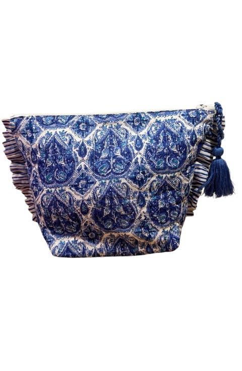 La Plage Ruffle Pouch