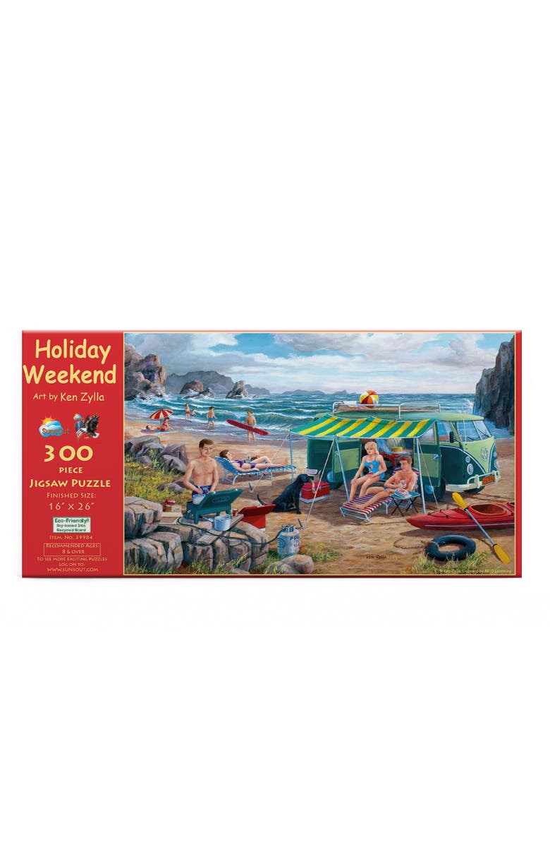 Sunsout Holiday Weekend 300 piece Jigsaw Puzzle for Adults, Alternate, color, Multicolor