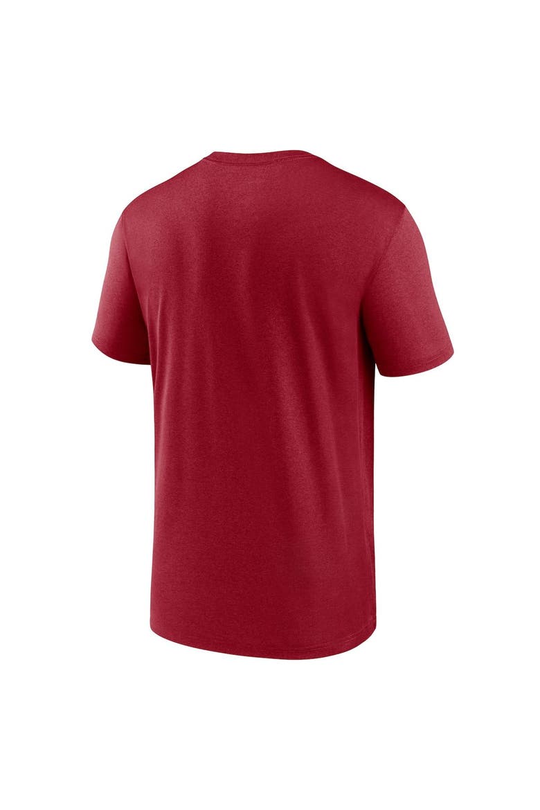 Men's Nike Cardinal Arizona Cardinals Legend Icon Performance T-Shirt, Alternate, color, Cardinal