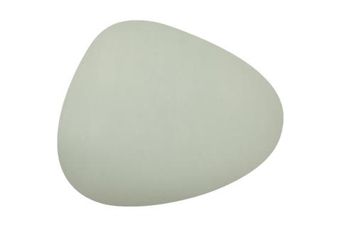 Davanti by  Mattola Placemats Set of 6, Stone, 18.5 x 15.3 Inch Indoor Outdoor Table Placemats