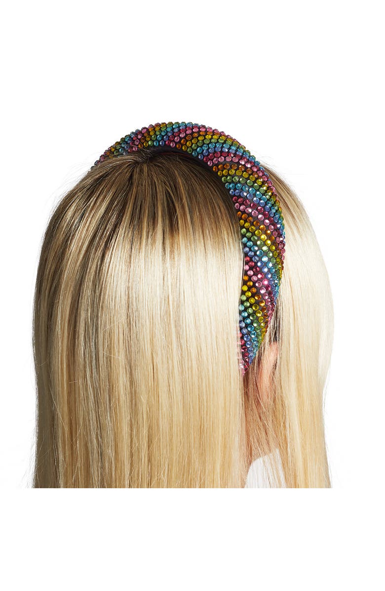 Kurt Geiger London Rainbow Crystal Headband | Nordstrom display picture 1