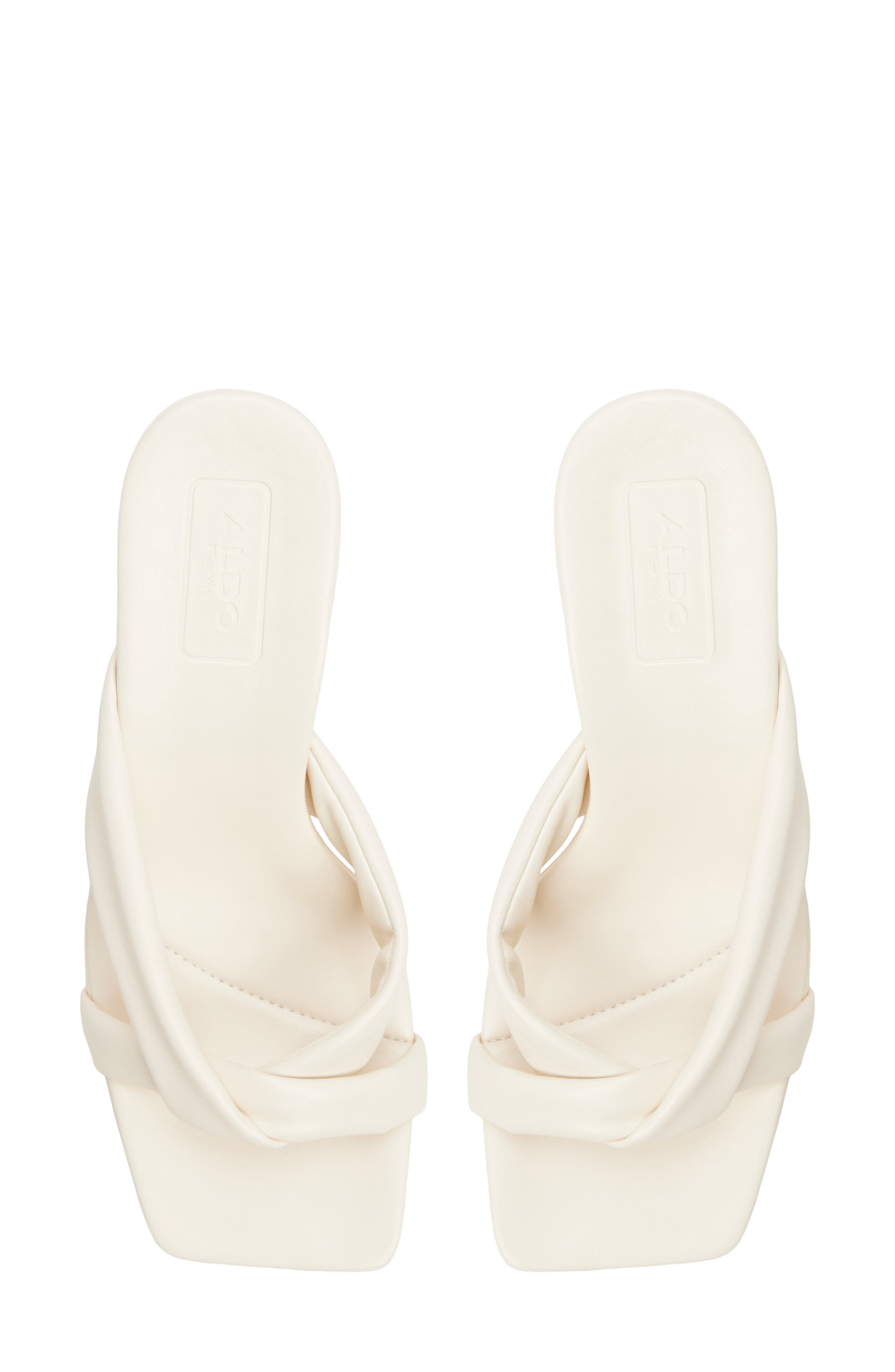 Zenna Faux Leather Kitten Heel Sandal, Alternate, color, OTHER WHITE