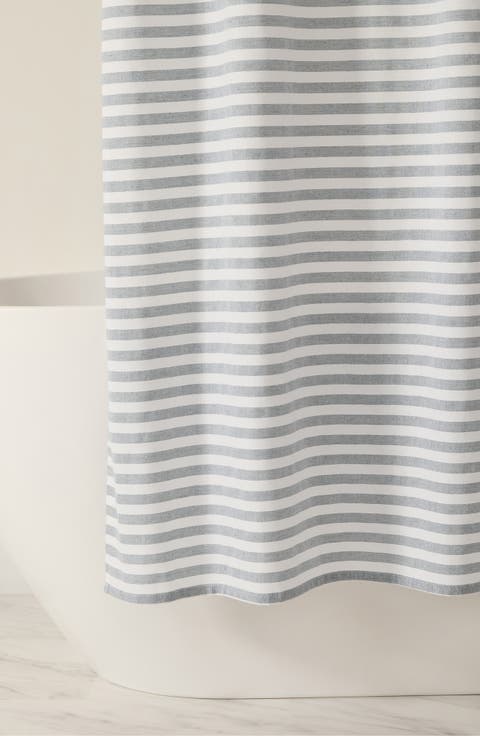 Mixed Stripe Shower Curtain
