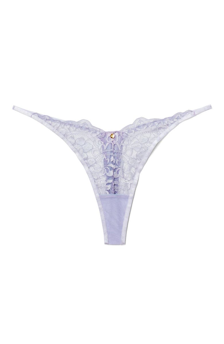 Adore Me Talulah Thong Panties, Alternate, color, Medium Purple