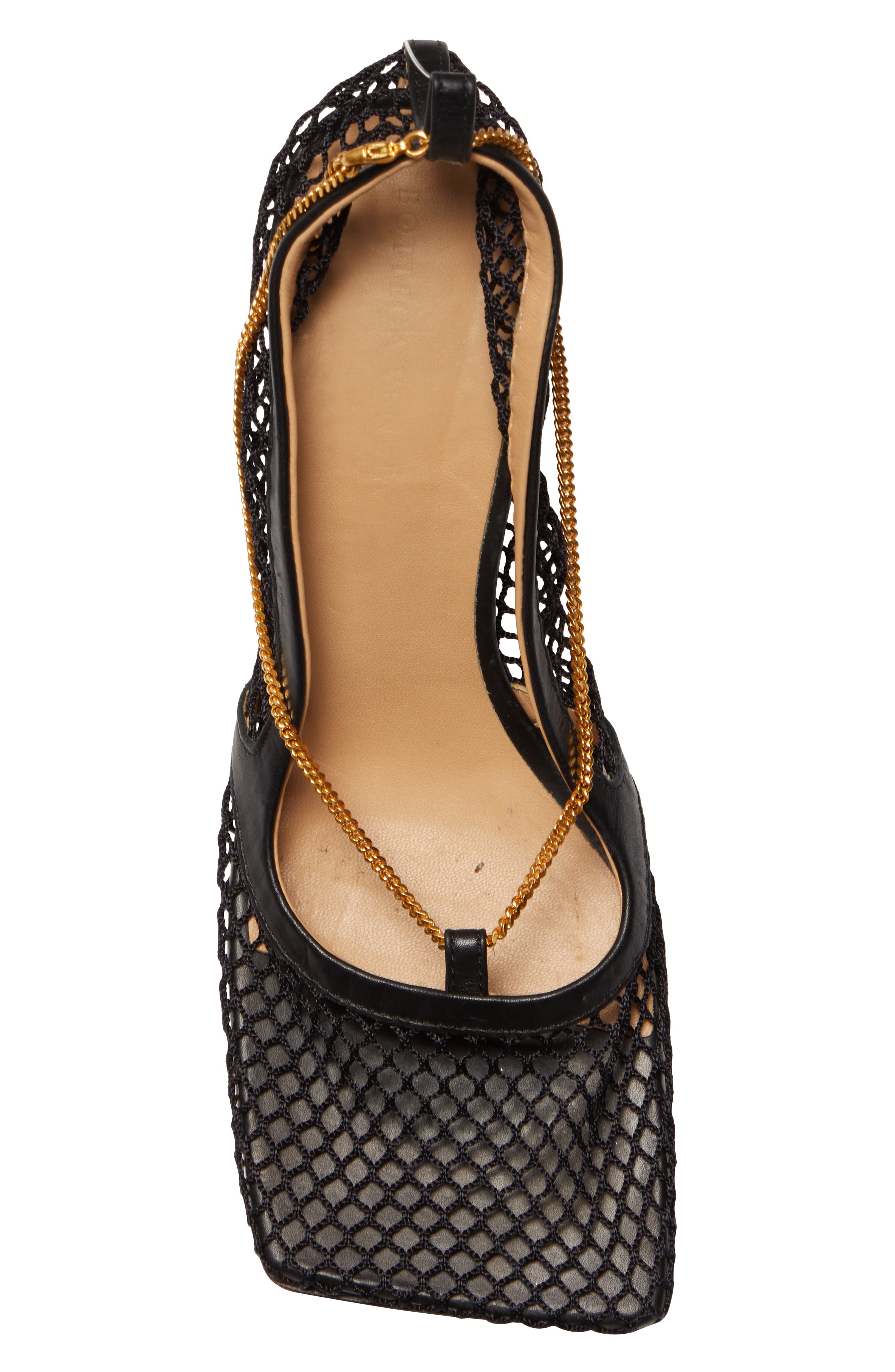 Décolleté Stretch Pump, Alternate, color, BLACK