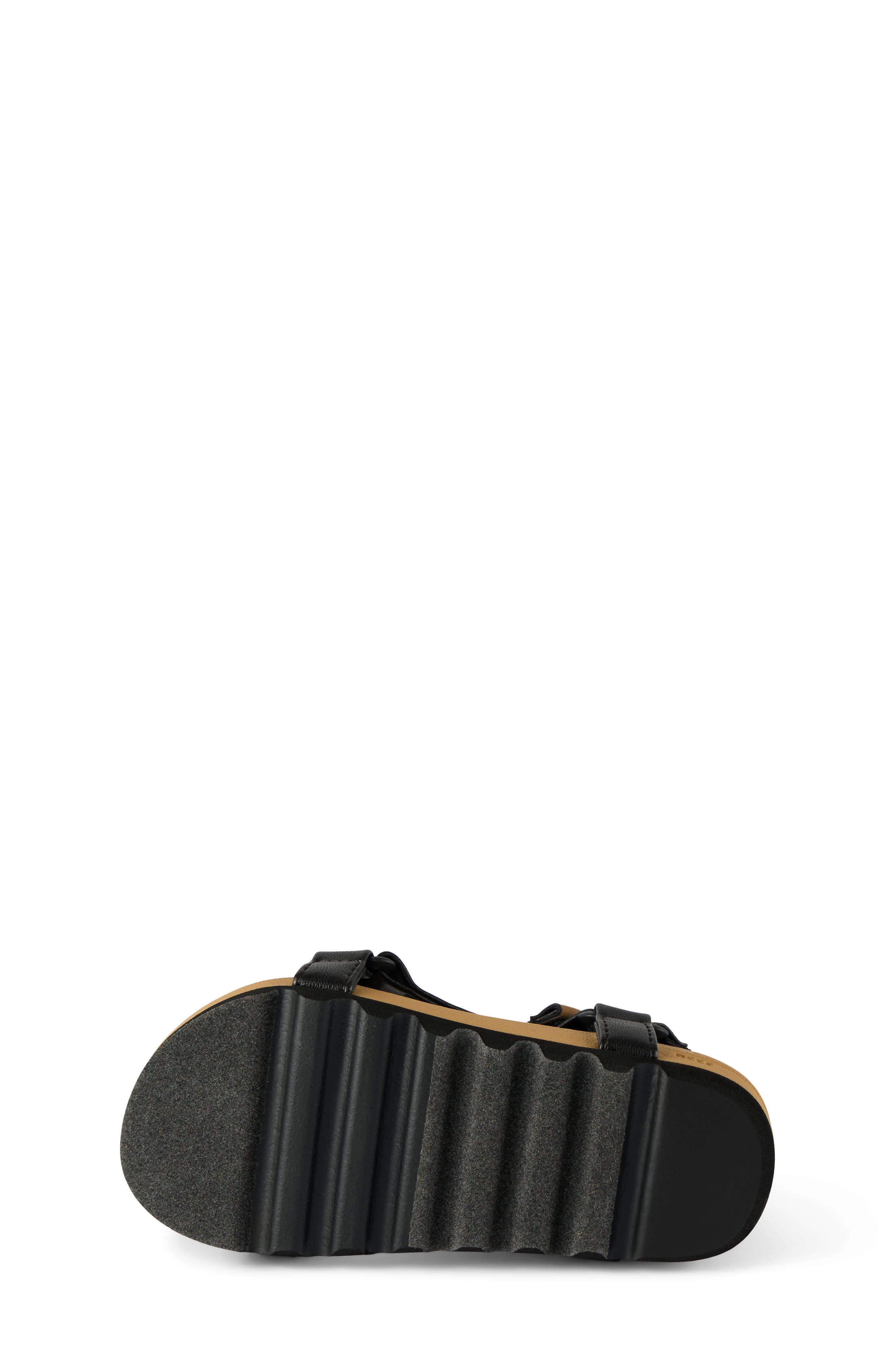 Reef Kids' Little Rem Sandal, Alternate, color, Black/ Tan