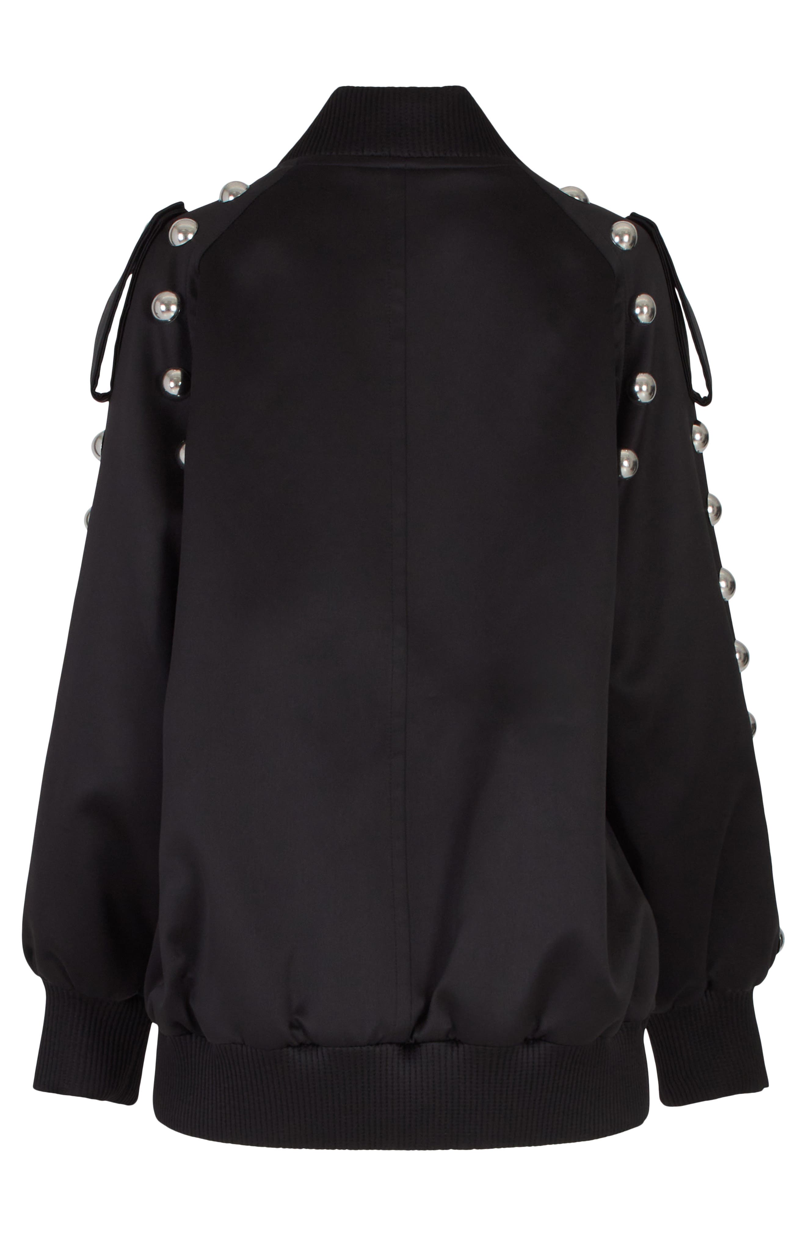 Dylan Stud Detail Bomber Jacket - image 2