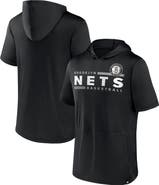FANATICS Men's Fanatics Branded Black Brooklyn Nets Possession Hoodie T-Shirt