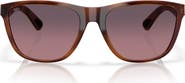 Costa Del Mar 57mm Polarized Rectangular Sunglasses