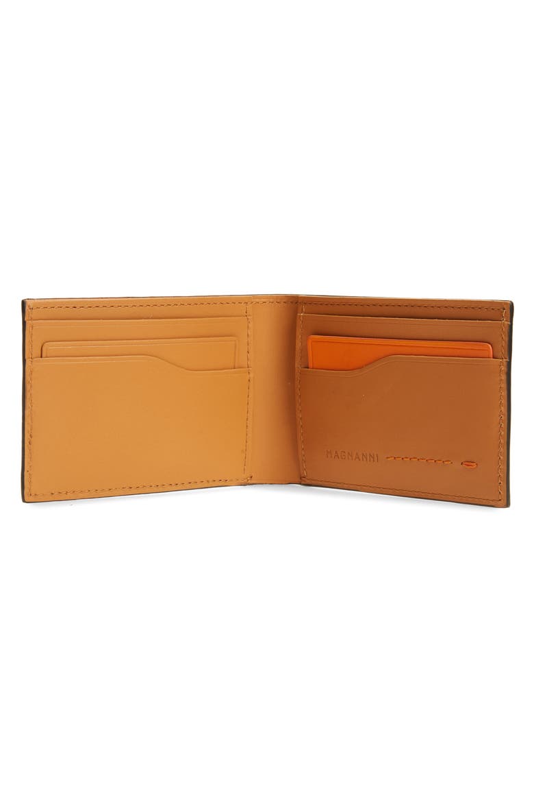 Bifold Leather Wallet & Card Case Set, Alternate, color, MIDBROWN