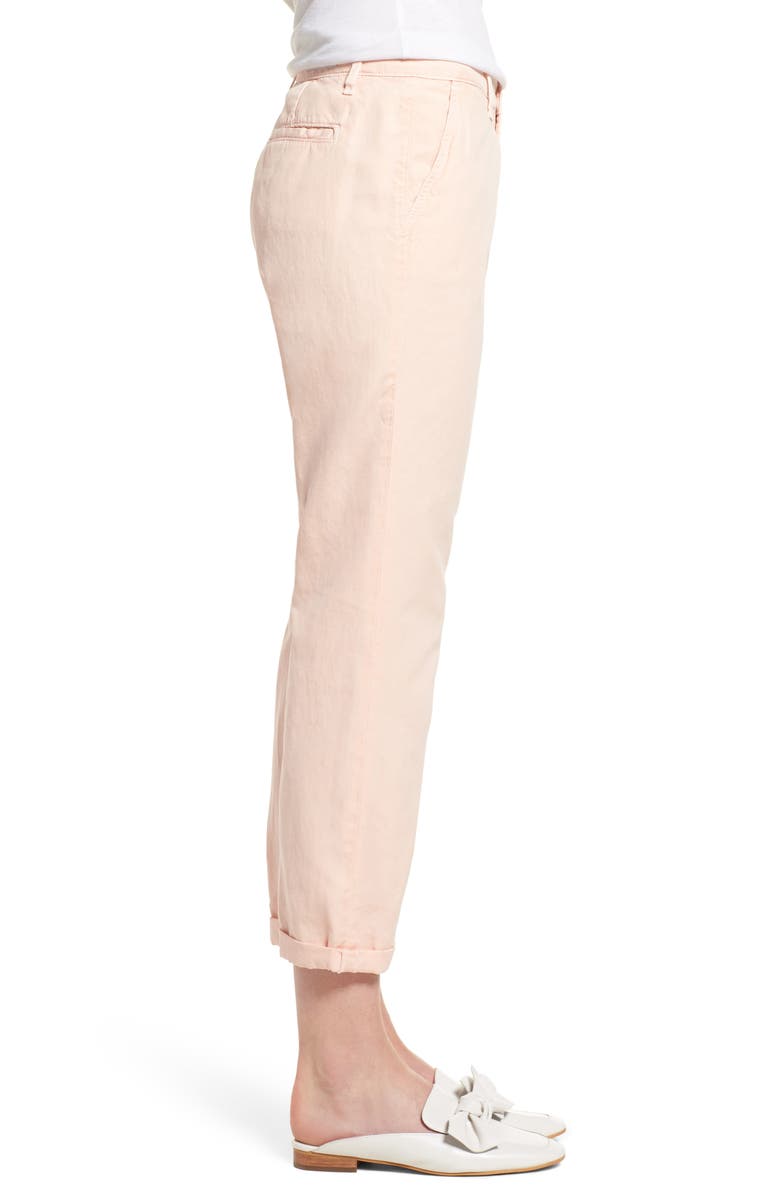 AG Caden Crop Twill Trousers, Alternate, color, Sulfur Prism Pi