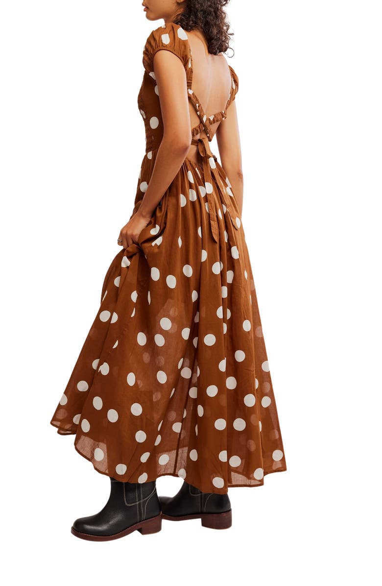 Free People Ultraviolet Maxi Dress, Alternate, color, Oak Combo