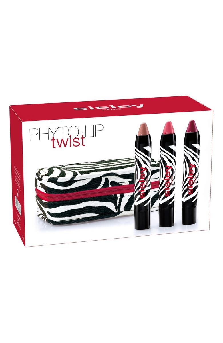 Sisley Paris 'Phyto-Lip Twist' Tinted Lip Balm Trio, Alternate, color, 