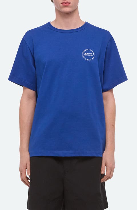 Stamp Cotton Graphic T-Shirt