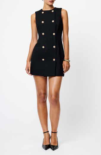 French Connection Structured Tweed Minidress