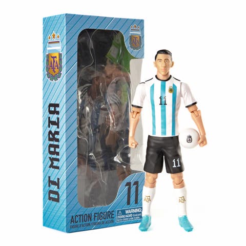 SOCKERS Argentina AFA Angel Di Maria 8" Collectible Soccer Action Figure