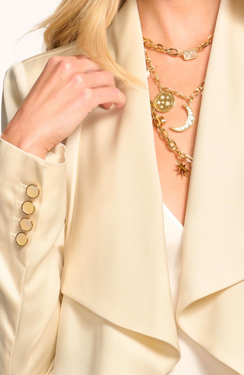 Ramy Brook Maleah Open Front Jacket, Alternate, color, 