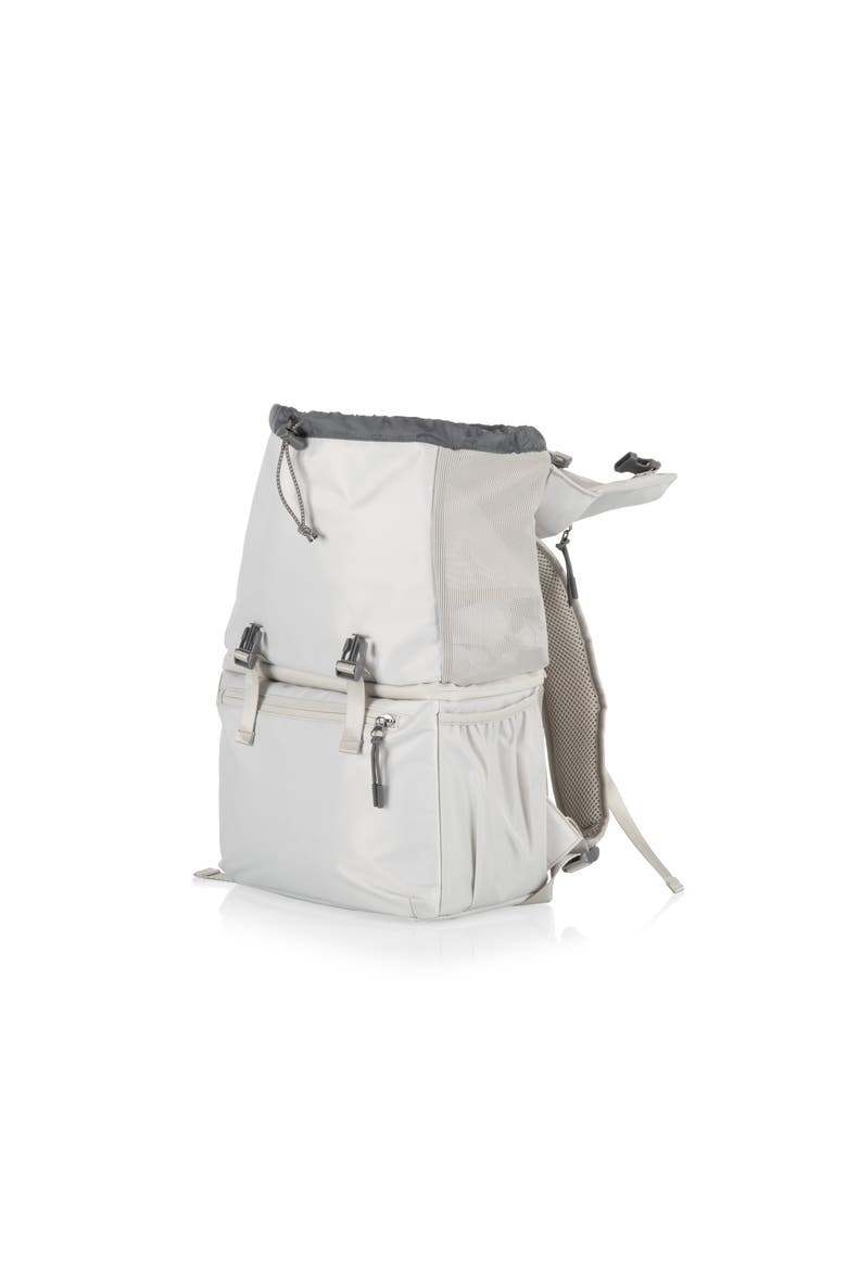 Tarana Recycled Backpack Cooler, Alternate, color, Halo Gray