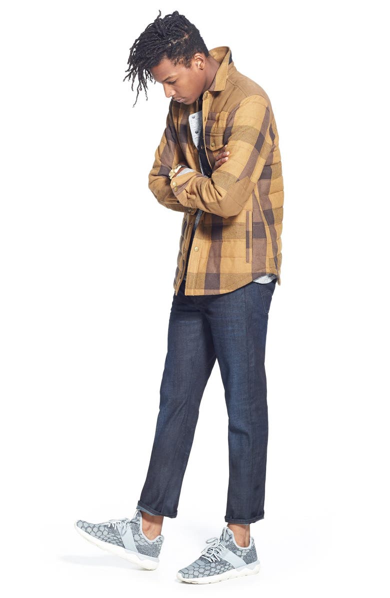 Eddie Bauer 'Woodhacker - Ilaria Urbinati Collection' Trim Fit Heavy Twill Plaid Shirt Jacket, Alternate, color, 