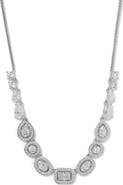 Nadri Radiant Cubic Zirconia Frontal Necklace