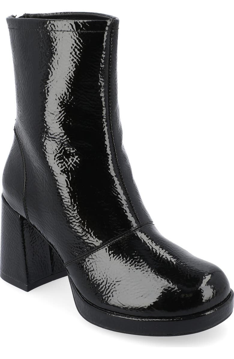 Journee Collection Aylani Bootie, Main, color, Black