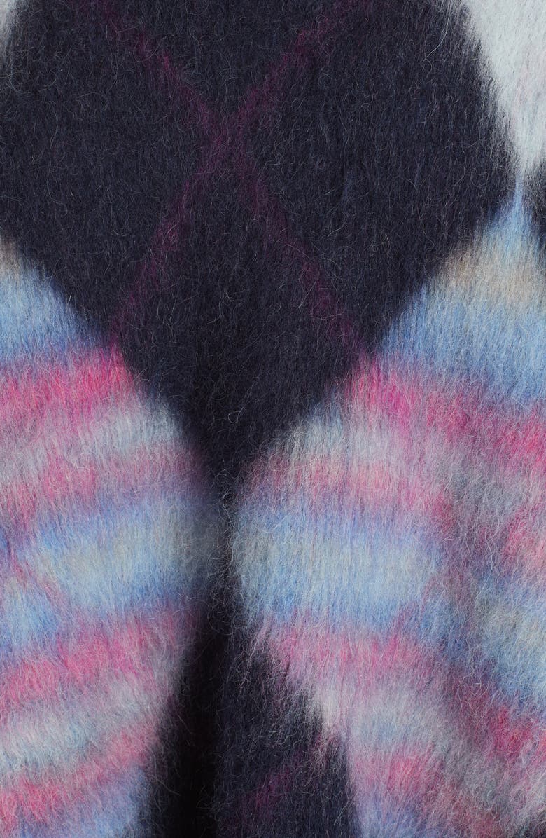 DVF Mohair & Alpaca Blend Turtleneck Sweater, Alternate, color,