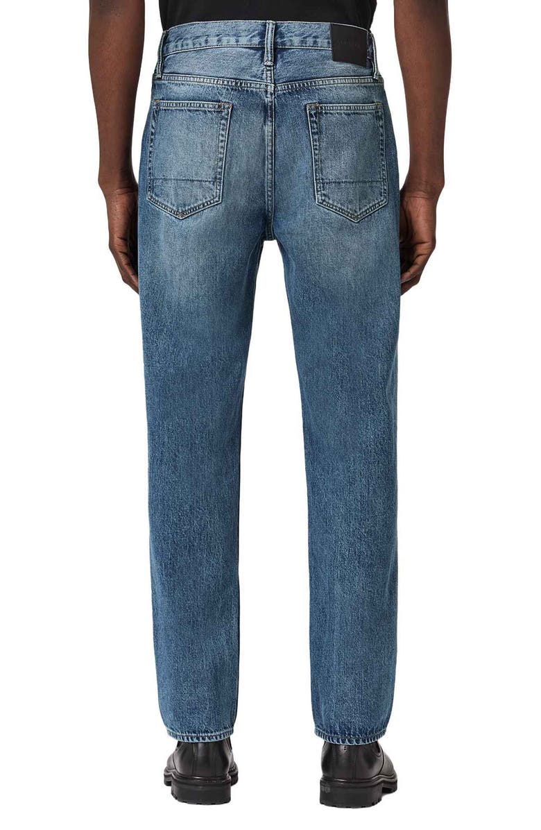 AllSaints Reid Straight Fit Jeans, Alternate, color, Light Indigo