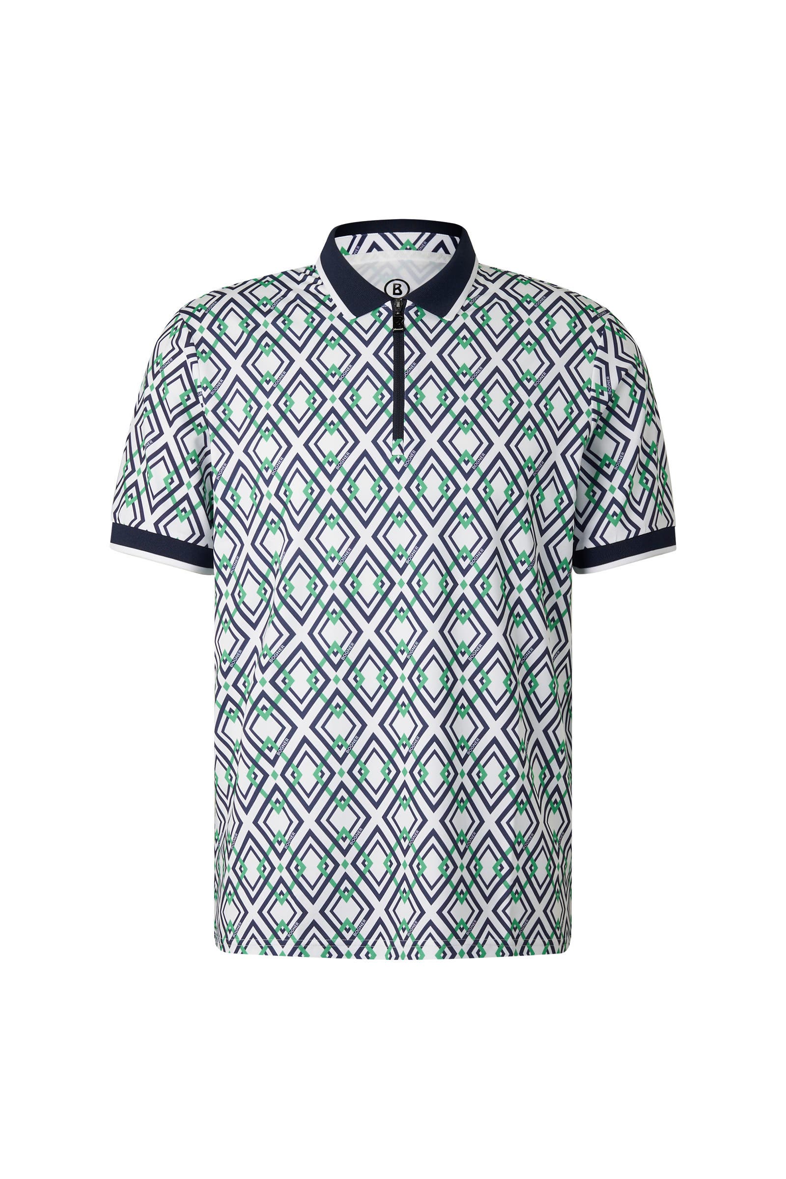 Navy blue/green/white
