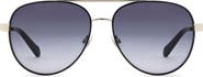 Fossil 58mm Gradient Pilot Sunglasses