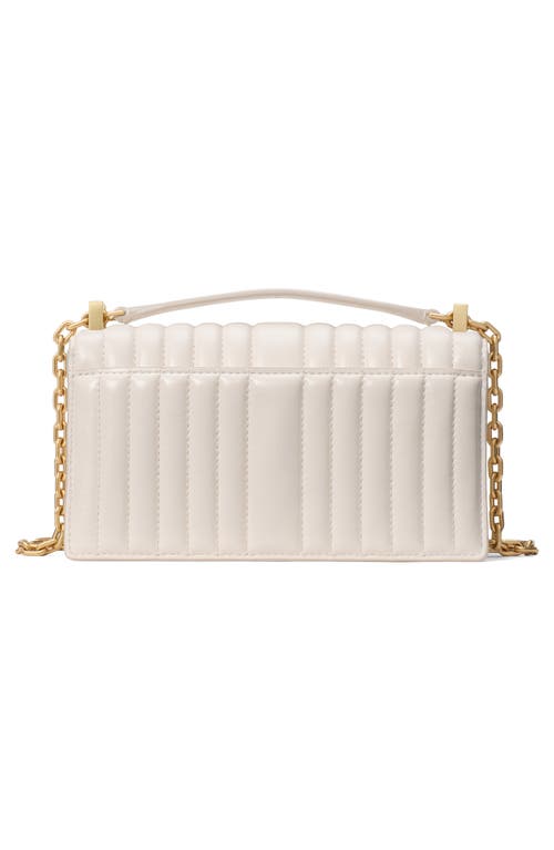 Kate Spade New York Mini Deco Quilted Leather Convertible Crossbody Bag In Neutral