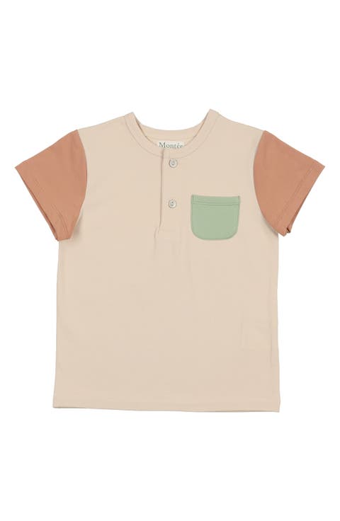 Kids' Sunshine Rainbow Henley (Toddler)