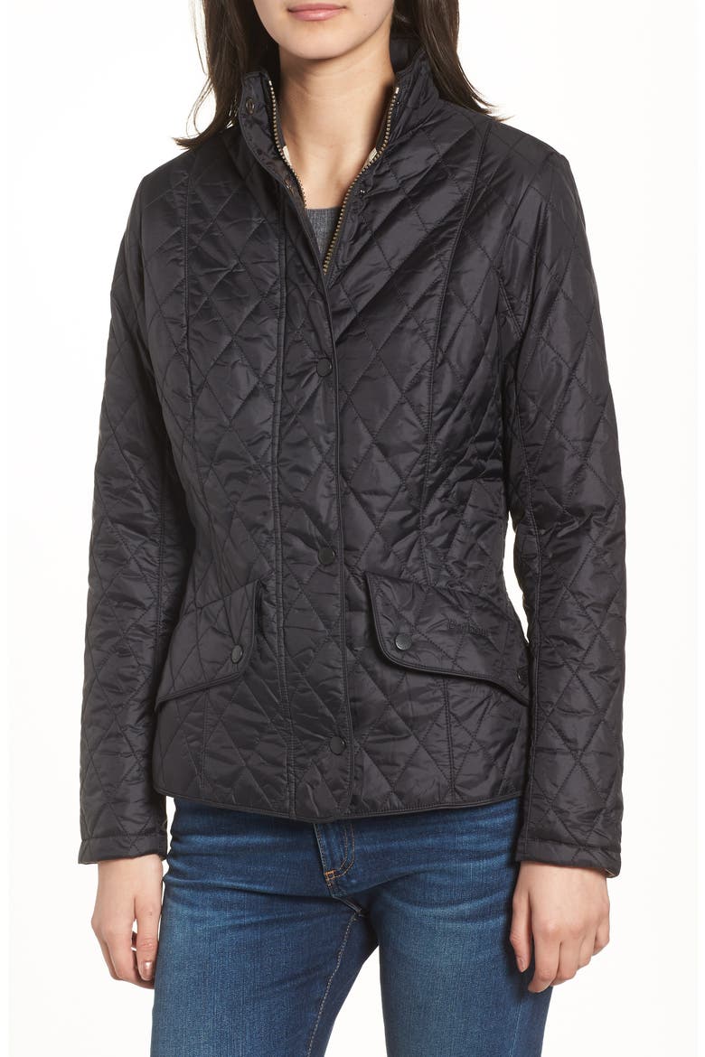 Flyweight Quilted Jacket, Alternate, color, BLACK