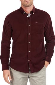 Barbour Ramsey Tailored Fit Corduroy Button-Down Shirt