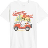 Junk Food Peanuts® Snoopy Cotton Graphic T-Shirt