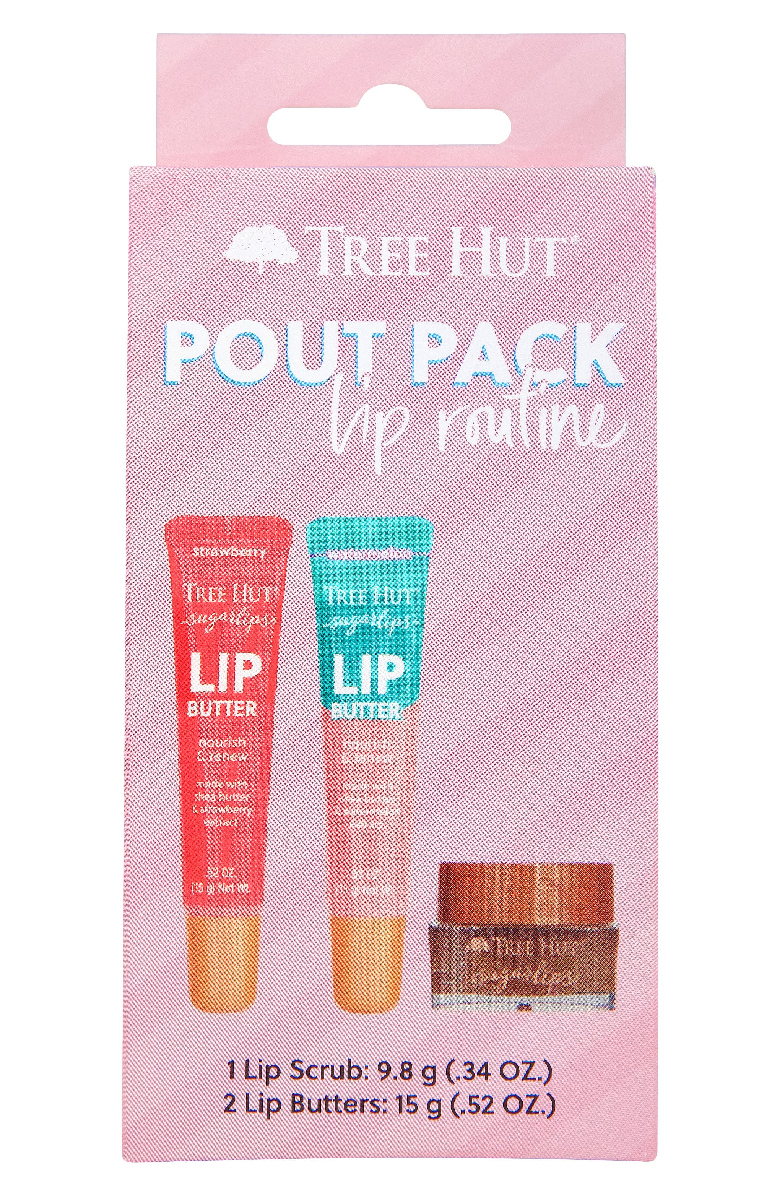 Tree Hut Pout Pack Lip Routine Set $20.97 Value