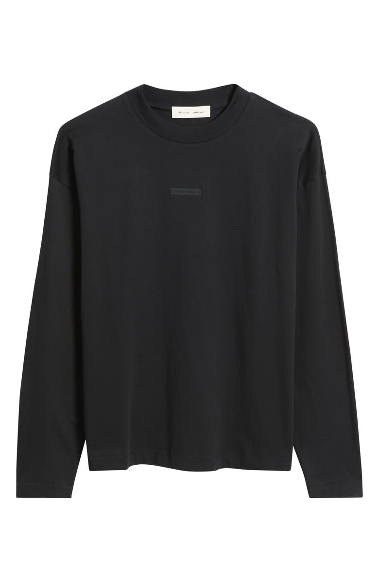 Fear of God Essentials Classic Fit Long Sleeve Logo Graphic T-Shirt, Alternate, color,