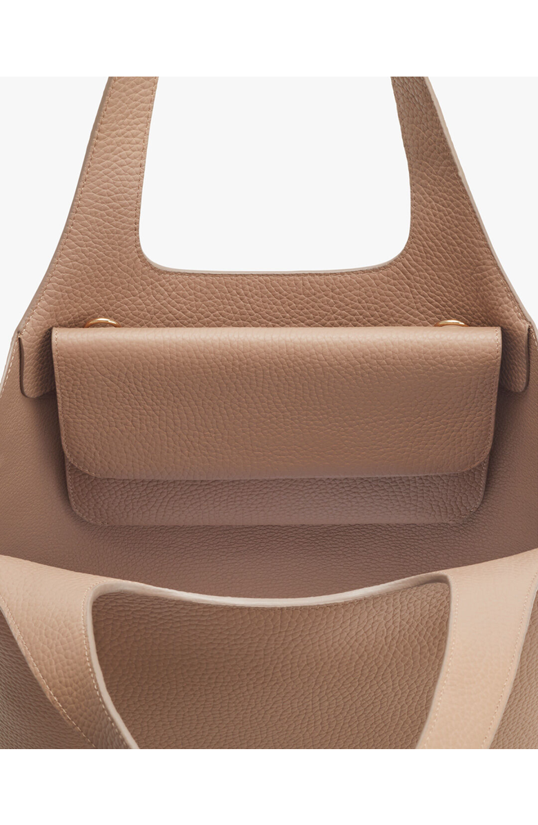 Cuyana System Flap Bag, Alternate, color, Cappuccino