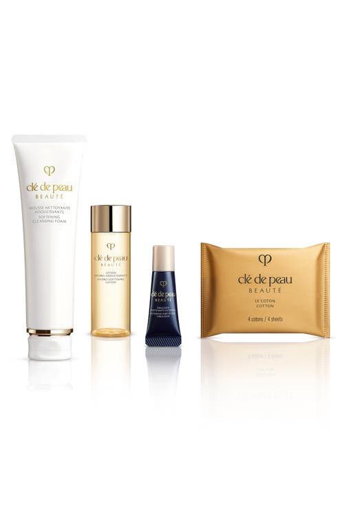 Clé De Peau Beauté Cleanse & Soften 4-piece Skin Care Collection