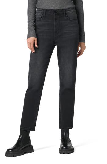 Joe's The Og High Waist Ankle Slim Straight Leg Jeans In Gray