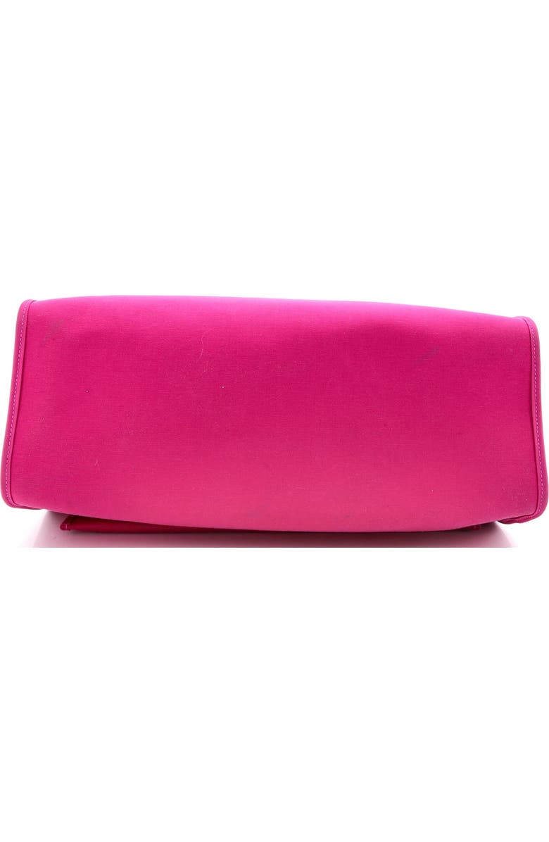 Pre-Owned Hermes Herbag Zip Leather and Toile 39, Alternate, color, Rose Pourpre