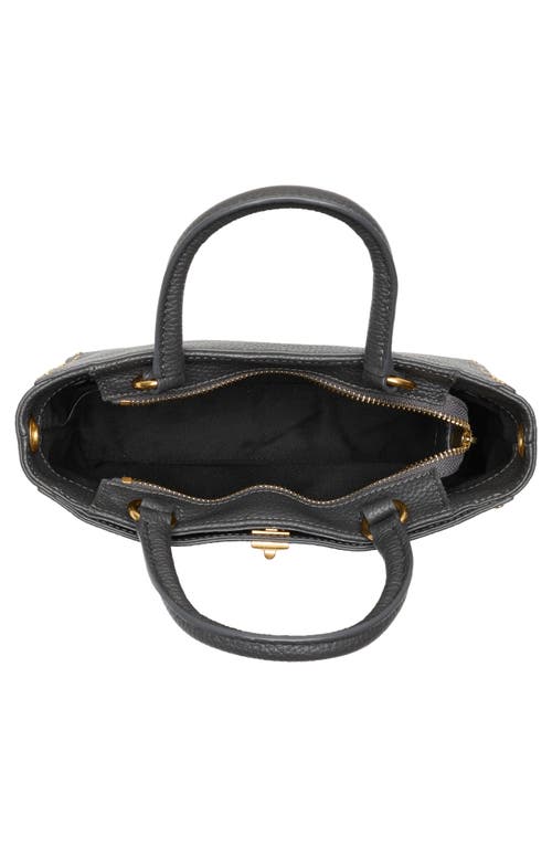 Rebecca Minkoff Darren Top Handle Leather Crossbody Bag In Gray