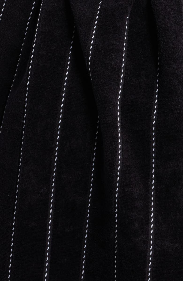 Majestic International Out of Office Stripe Terry Velour Robe, Alternate, color, 