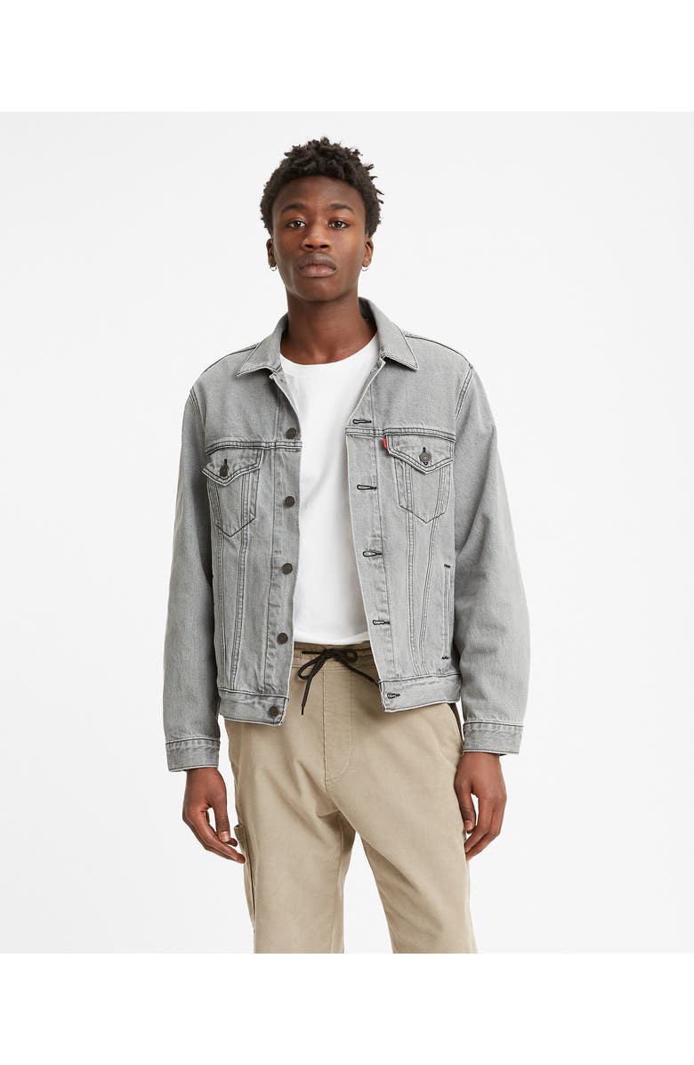 Levi's<sup>®</sup> Vintage Fit Denim Trucker Jacket, Alternate, color,