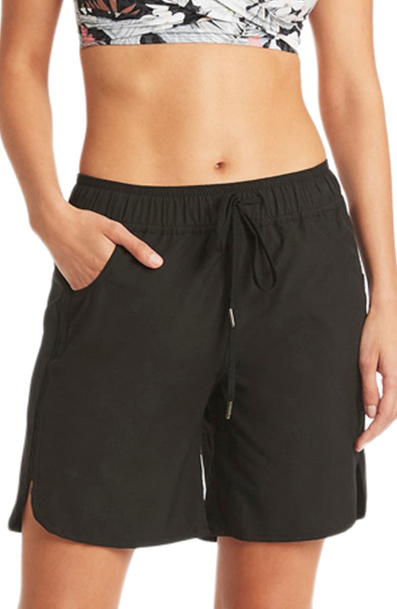 Sea Level 7-Inch Stretch Board Shorts, Alternate, color,