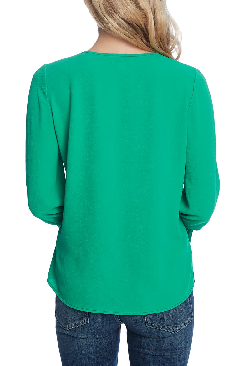 Tie Sleeve Top, Alternate, color, JASMINE GREEN