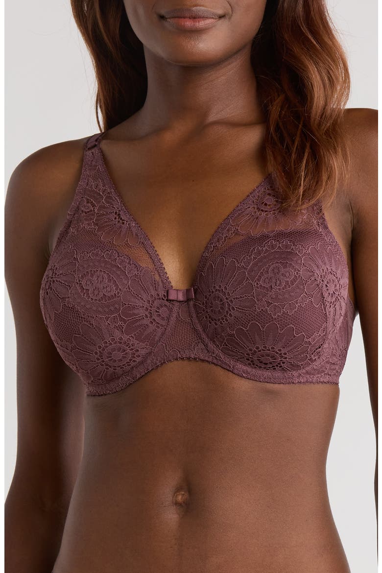 Embleme 3D Molded Underwire Bra, Main, color, BYZANTINE