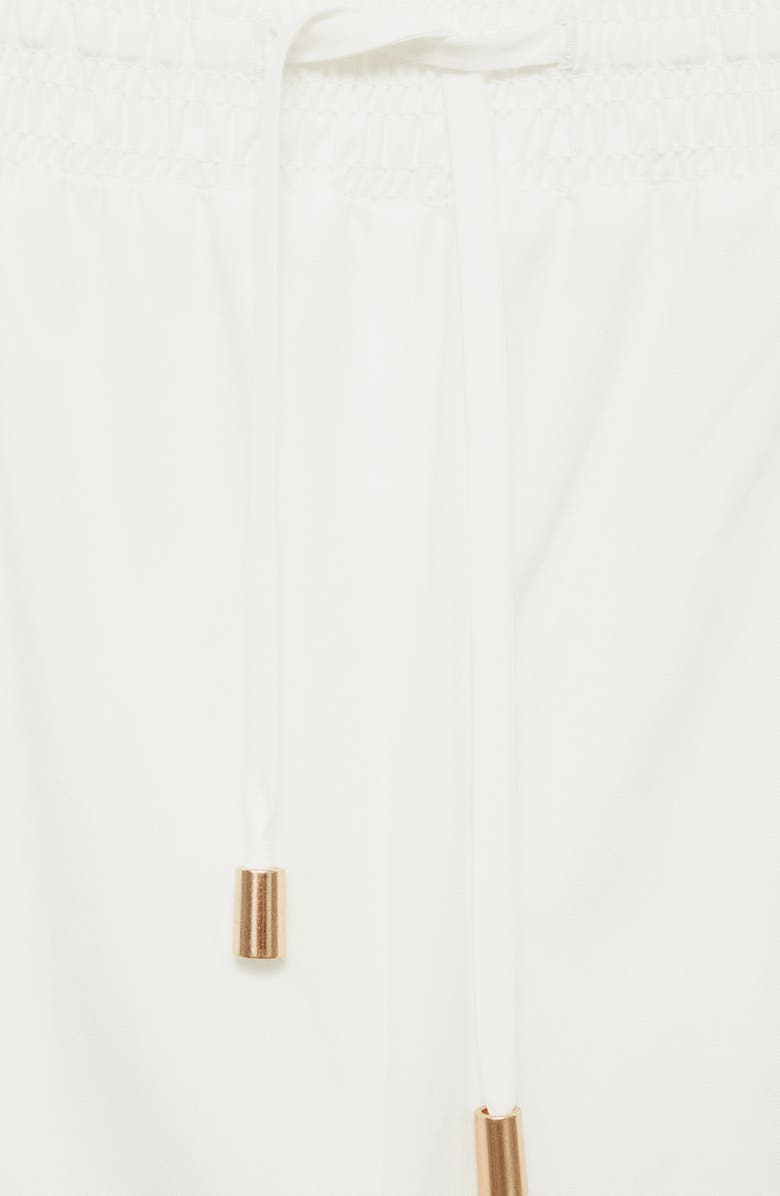 MANGO Cotton Drawstring Pants, Alternate, color, 