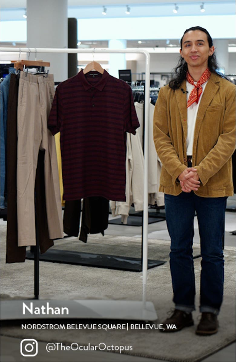 Fraser Stripe Polo, sales video thumbnail