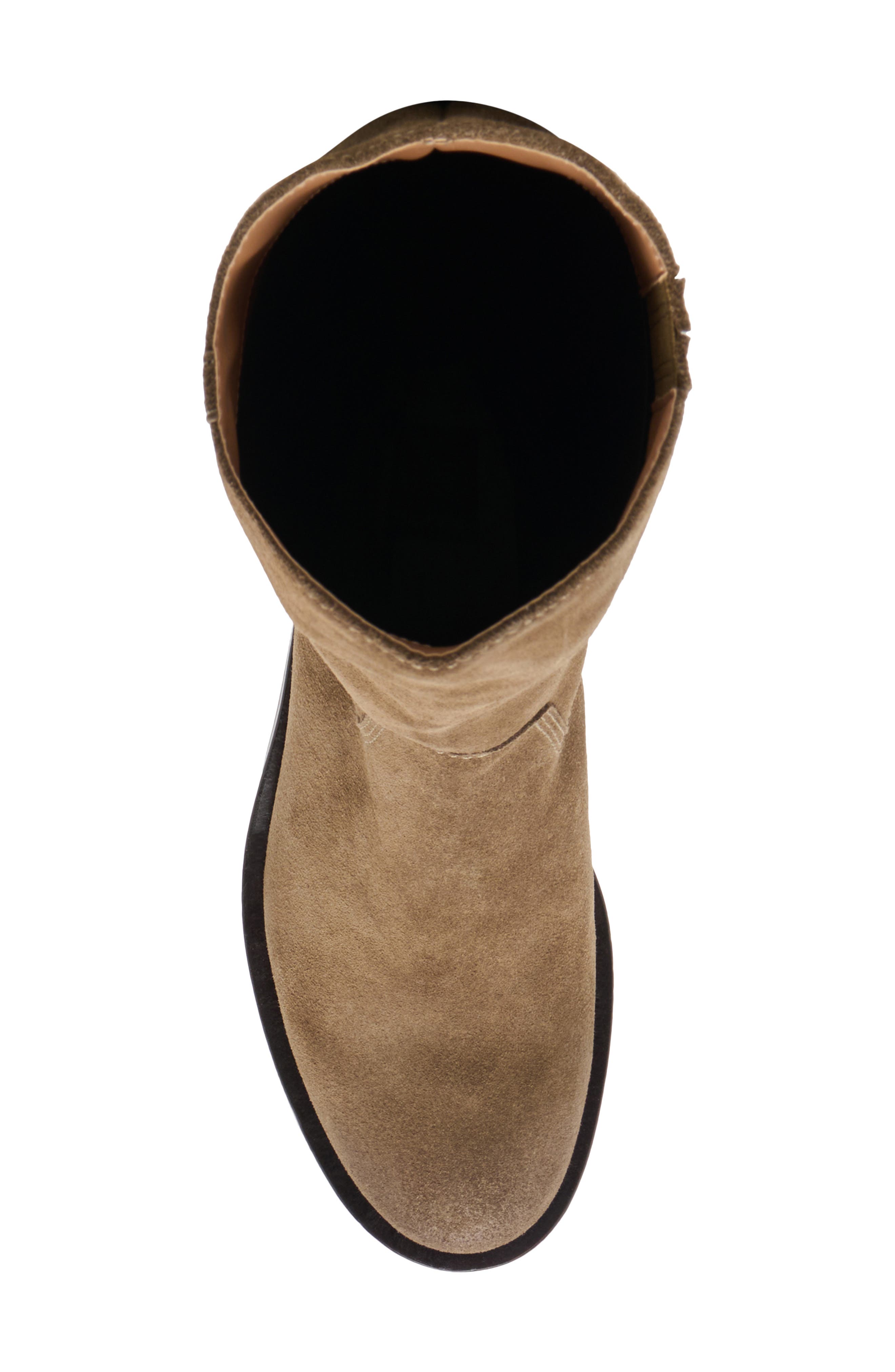 Dolce Vita Kilian H20 Waterproof Knee High Boot, Alternate, color, Olive Suede H2o