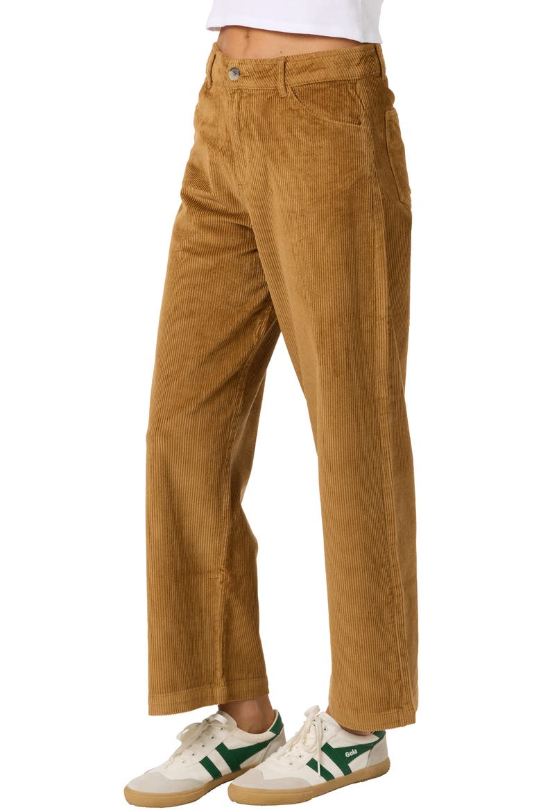 Langford Wide Leg Corduroy Pants, Alternate, color, WOODSHACK
